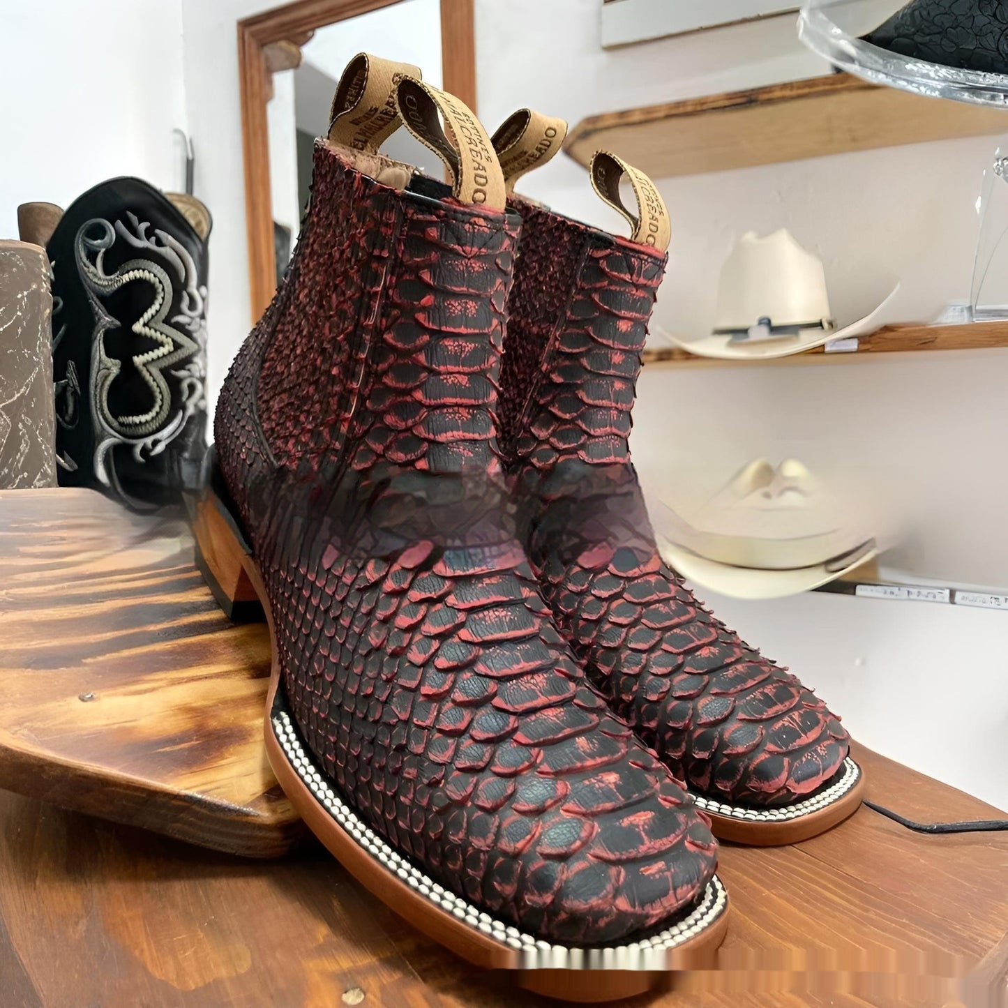 Bottines Style Vintage