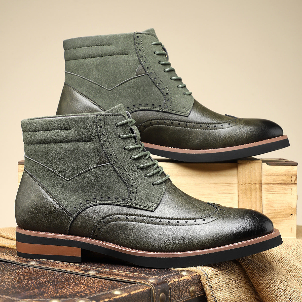 Bottines Martin Rétro Style Britannique