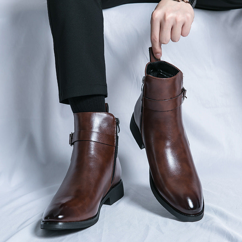 Bottines Western Élégantes Homme