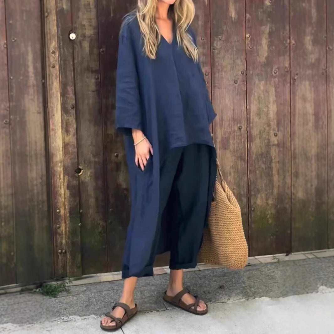 Ensemble 2 pièces à manches longues.