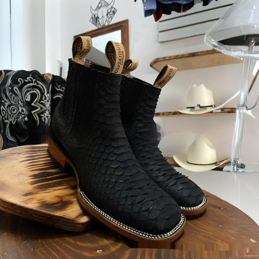 Bottines Style Vintage