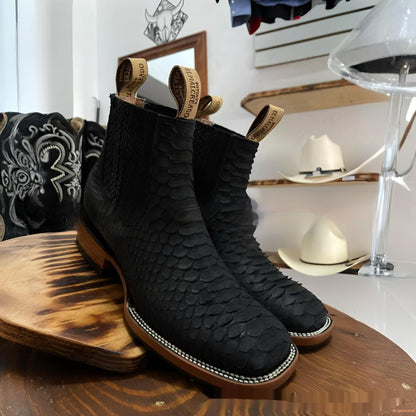 Bottines Style Vintage