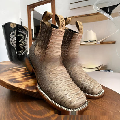 Bottines Style Vintage