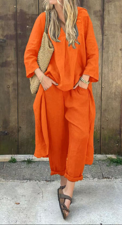 Ensemble 2 pièces à manches longues.