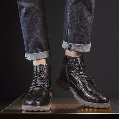 Bottes Martin Rétro Zippées