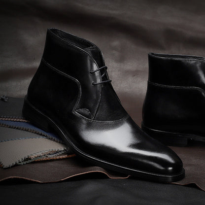 Boots Tendance Homme Cuir