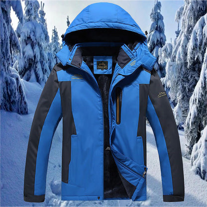 Casual Hooded Warm Cotton Coat Men