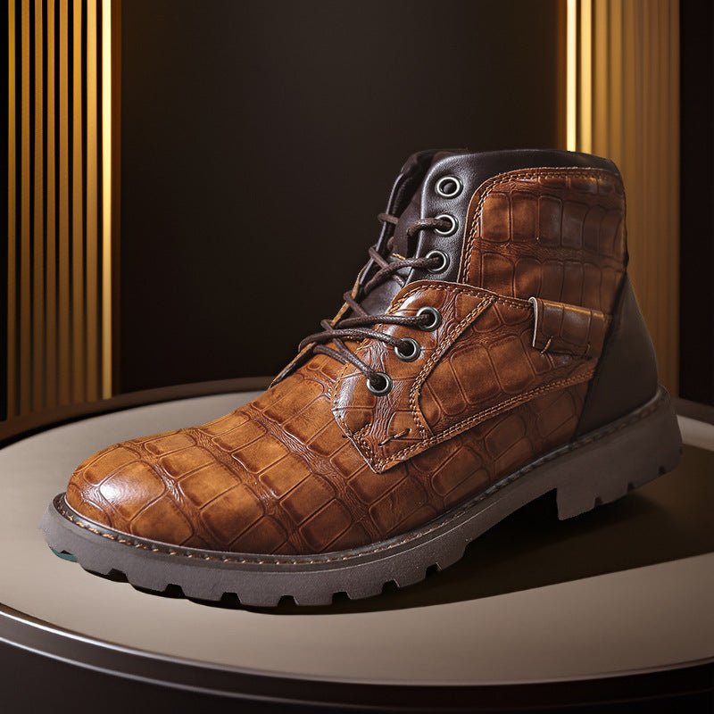 Bottes Martin Rétro Zippées