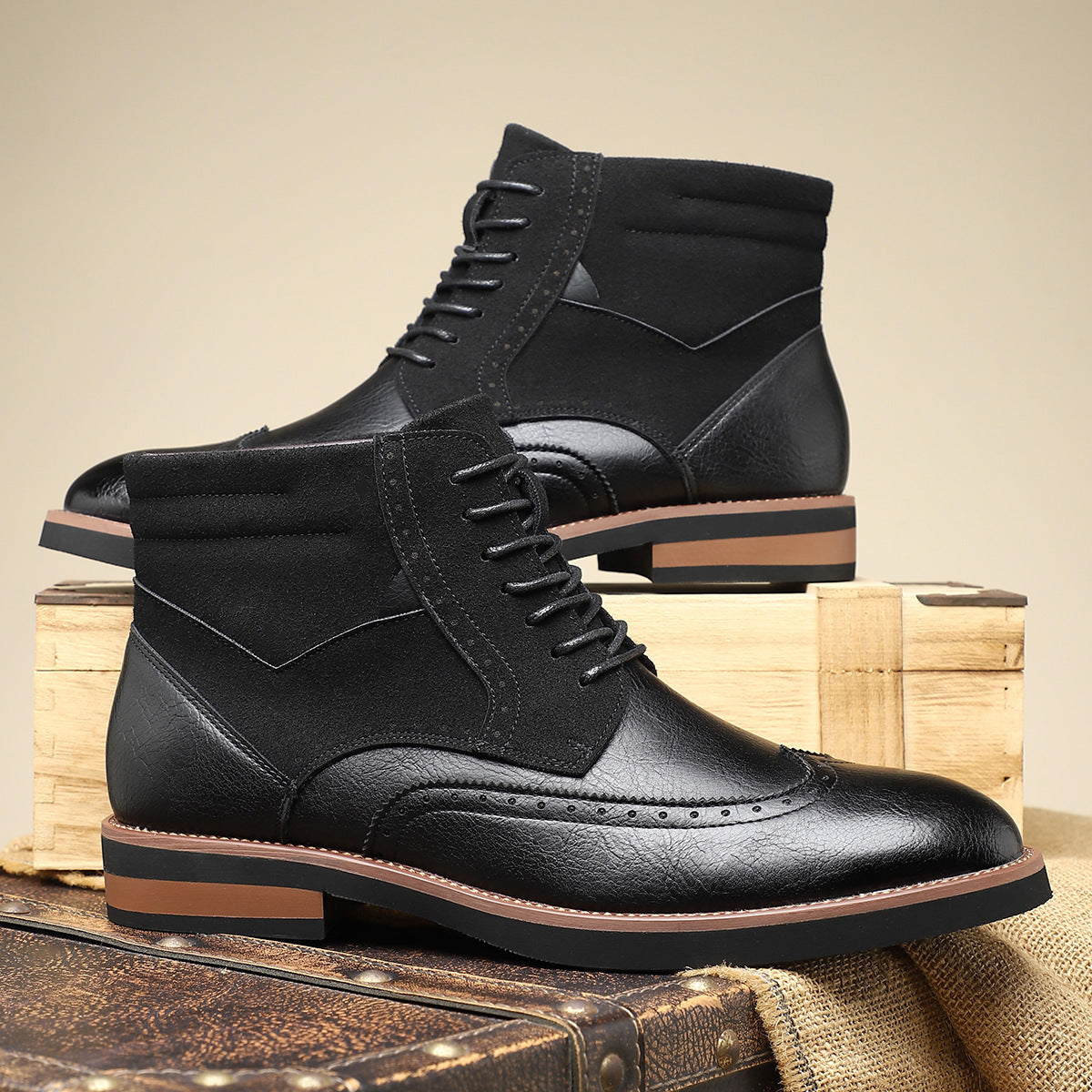 Bottines Martin Rétro Style Britannique