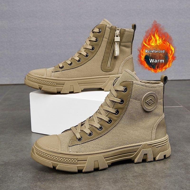 Sneakers Montantes Style Urbain