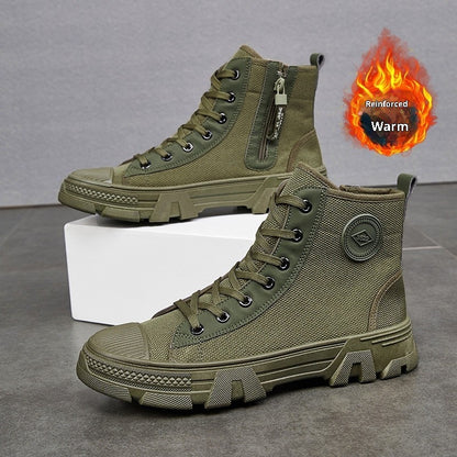 Sneakers Montantes Style Urbain