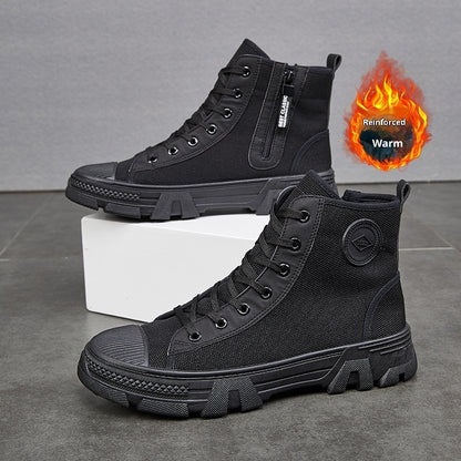 Sneakers Montantes Style Urbain